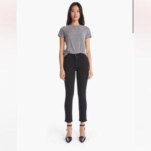 MOTHER The Mid Rise Dazzler Ankle in Not Guilty